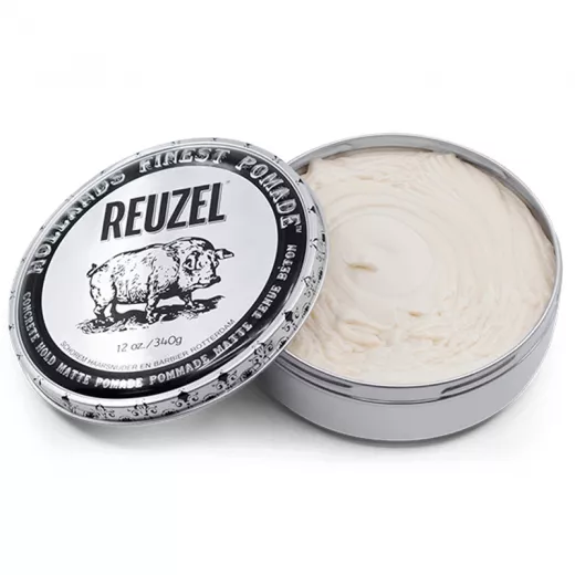 Reuzel Concrete Hold Matte Pomade Su Bazlı Güçlü Tutucu Dokulandırıcı Mat Wax 340g
