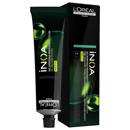 LOREAL iNOA Amonyaksız Saç Boyası 60ml | Green Booster - Yeşil Mix