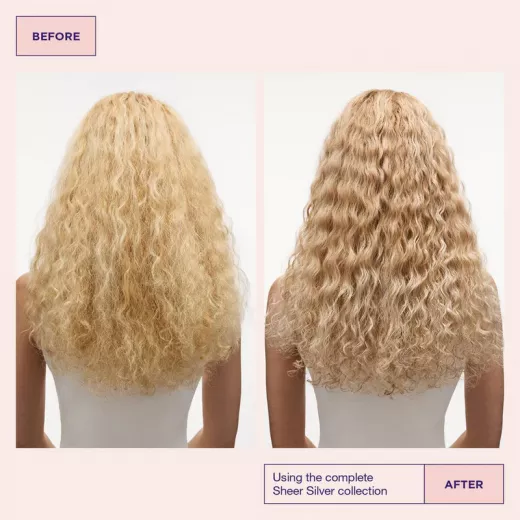 Maria Nila Sheer Silver Sarı Saçlar İçin Turuncu Önleyici Mor Tonlama Kremi 300ml