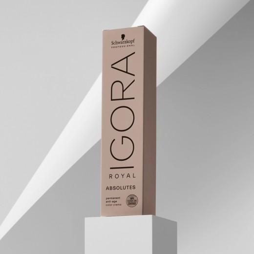 SCHWARZKOPF Igora Royal Absolutes Olgun Saçlar İçin Beyaz Kapatıcı Yaşlanma Karşıtı Saç Boyası 60ml | 7-60 Kumral Çikolata Doğal