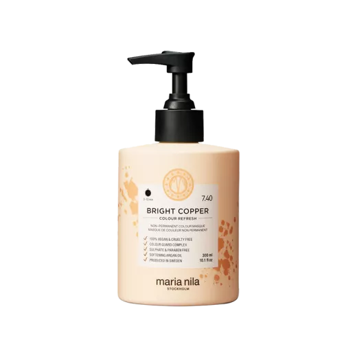Maria Nila Colour Refresh Renklendirici ve Besleyici Maske 300ml | Bright Copper - 7.40