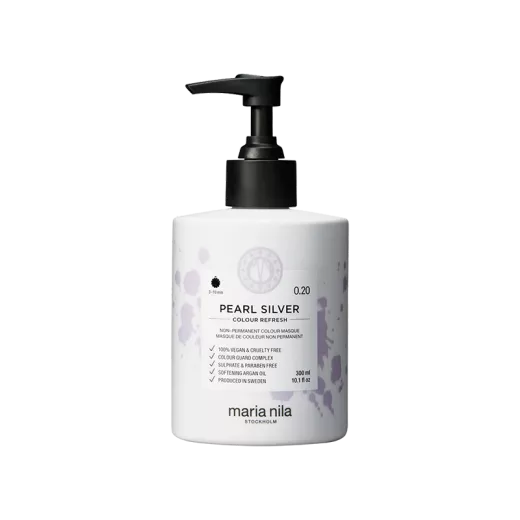 Maria Nila Colour Refresh Renklendirici ve Besleyici Maske 300ml | Pearl Silver - 0.20