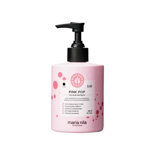 Maria Nila Colour Refresh Renklendirici ve Besleyici Maske 300ml | Pink Pop - 0.06