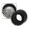 Invisibobble Power True Black Üçlü Saç Tokası Siyah