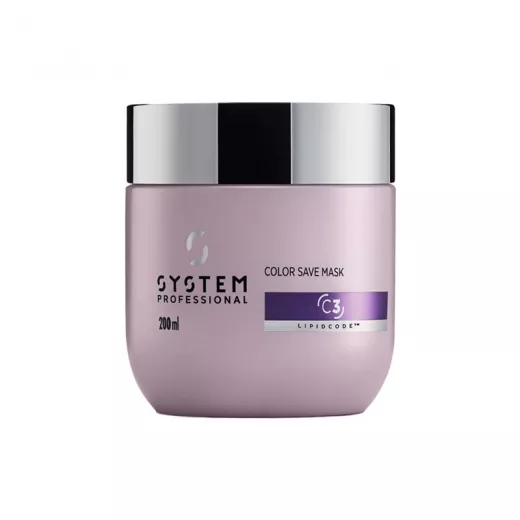 Wella System Professional Color Save C3 Boyalı Saçlar İçin Renk Koruyucu Bakım Maskesi 200ml